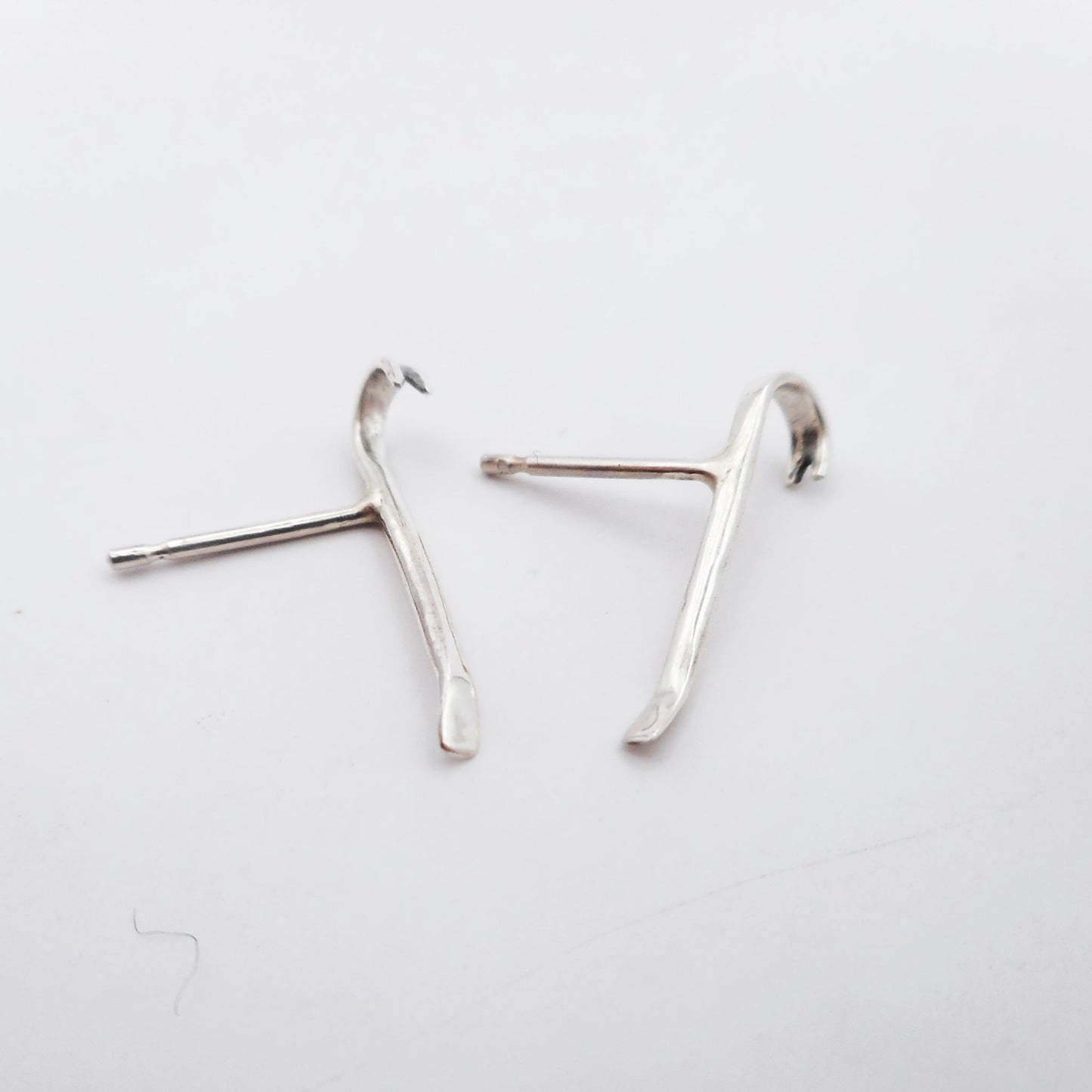 Silver Crowbar Studs