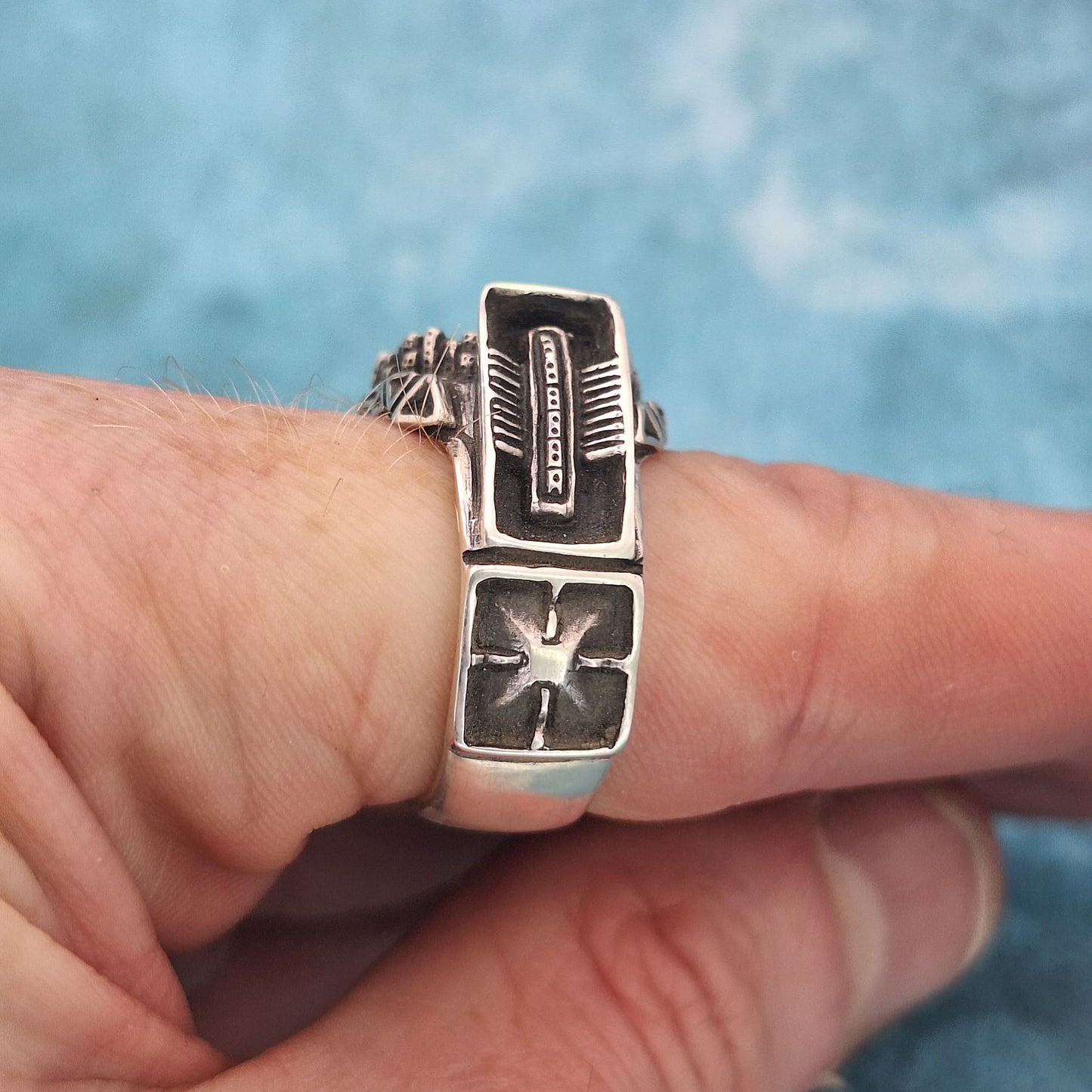 Skull City Rave Ring