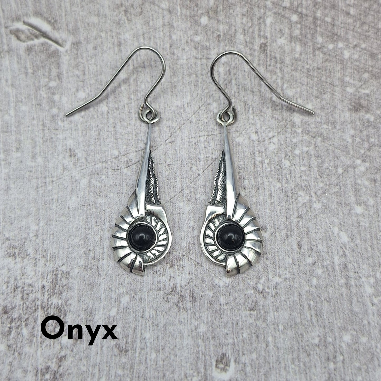 Nautiloid Earrings