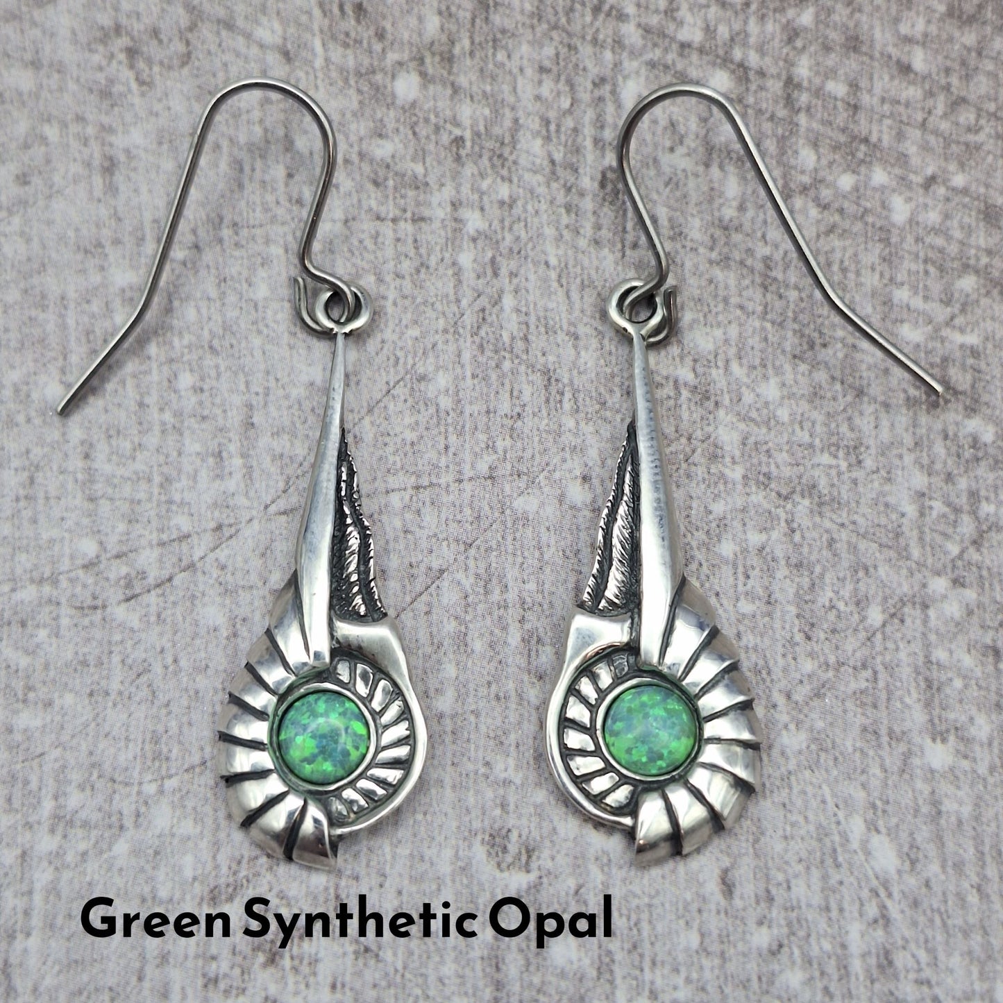 Nautiloid Earrings