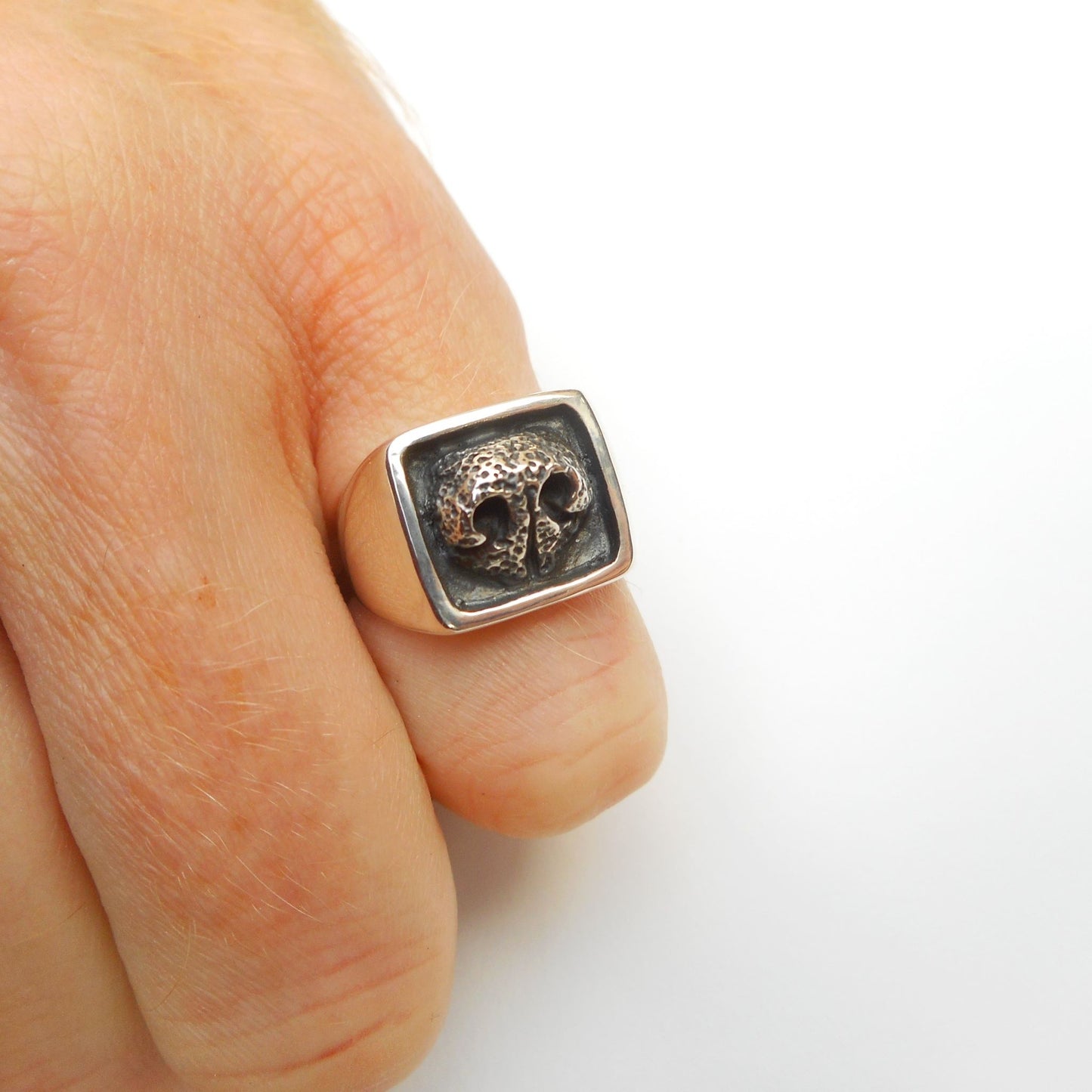 Dog Nose Pinkie Ring
