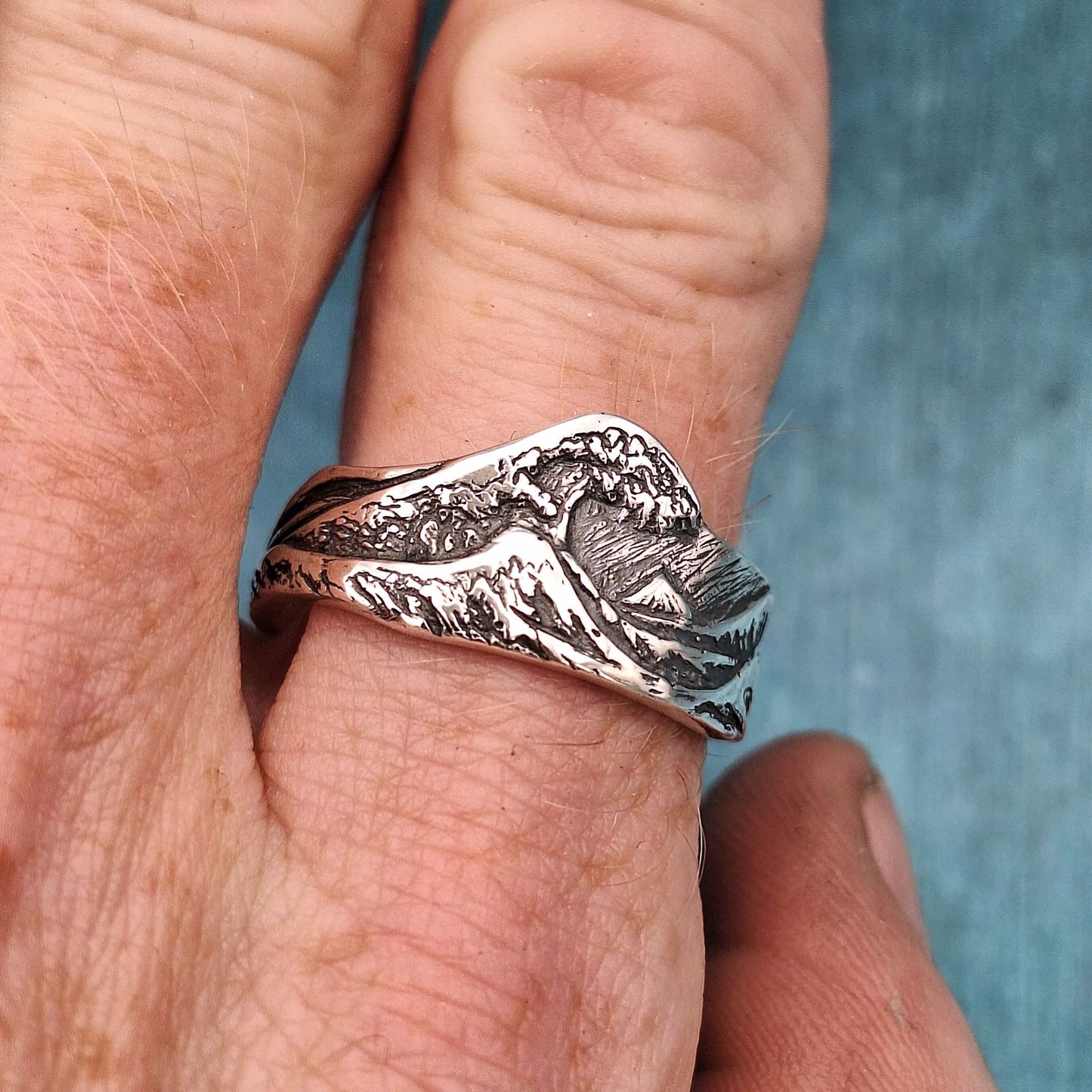 Hokusai Great Wave Ring