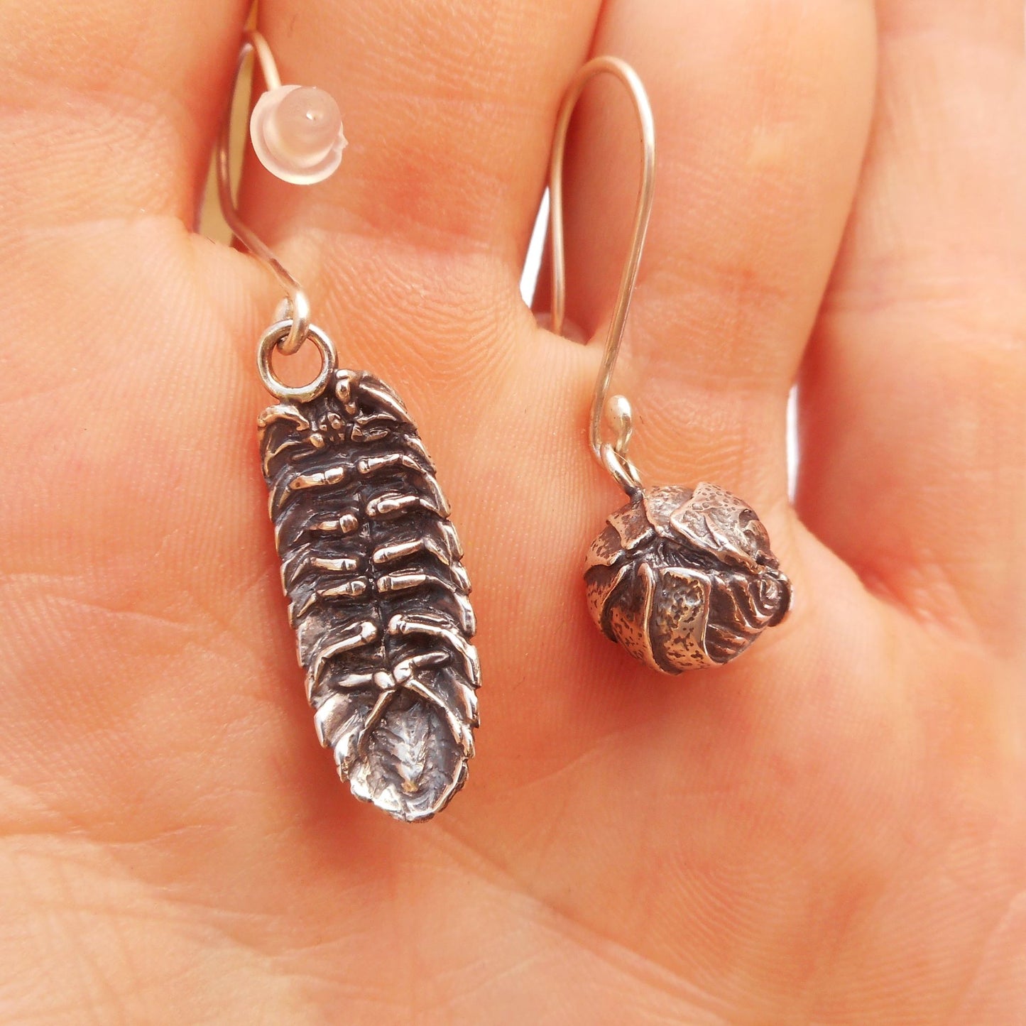 Woodlouse Earrings