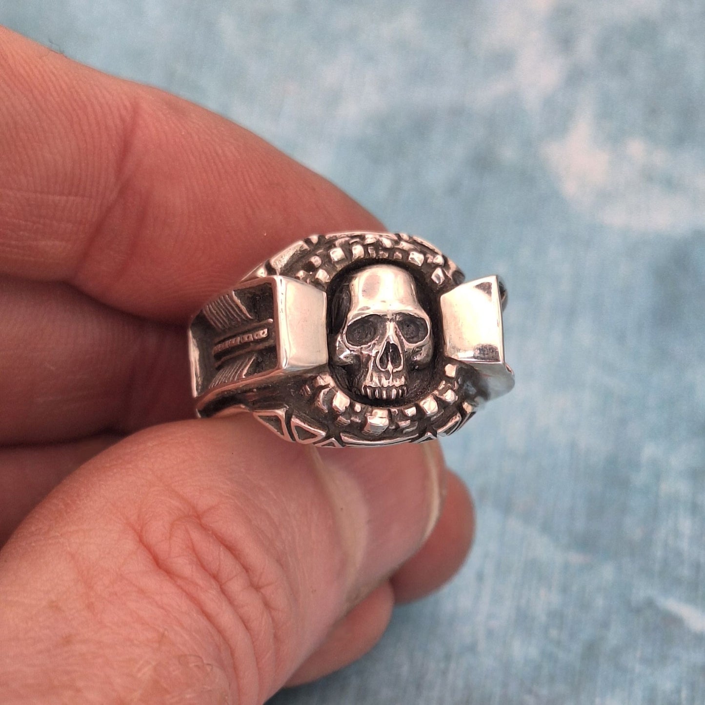 Skull City Rave Ring